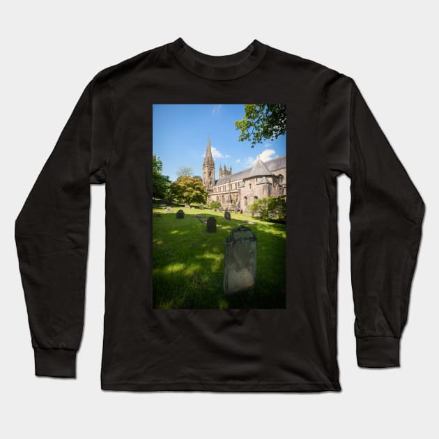 Llandaff Cathedral Long Sleeve T-Shirt by RJDowns